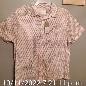 Goodiellow Pink Shirt short sleeve.